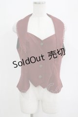 Forest Wardrobe（海外ロリータブランド） / 薄霧森林ベスト L レトロレッド H-25-04-16-035-GO-TO-NS-ZH