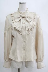 Forest Wardrobe（海外ロリータブランド） / 森林以北 ブラウス XL ベージュ H-25-04-16-052-GO-BL-NS-ZH