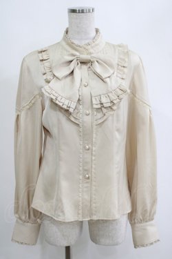 画像1: Forest Wardrobe（海外ロリータブランド） / 森林以北 ブラウス XL ベージュ H-25-04-16-052-GO-BL-NS-ZH