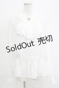 Forest Wardrobe（海外ロリータブランド） / 薄霧森林ブラウス XL オフ H-25-04-16-053-GO-BL-NS-ZH