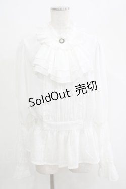 画像1: Forest Wardrobe（海外ロリータブランド） / 薄霧森林ブラウス XL オフ H-25-04-16-053-GO-BL-NS-ZH