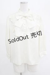 Forest Wardrobe（海外ロリータブランド） / 永遠のエコー 七分袖ブラウス XXL アイボリー H-25-04-16-054-GO-BL-NS-ZH
