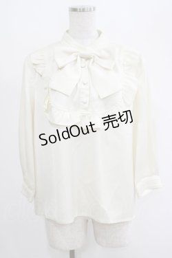 画像1: Forest Wardrobe（海外ロリータブランド） / 永遠のエコー 七分袖ブラウス XXL アイボリー H-25-04-16-054-GO-BL-NS-ZH