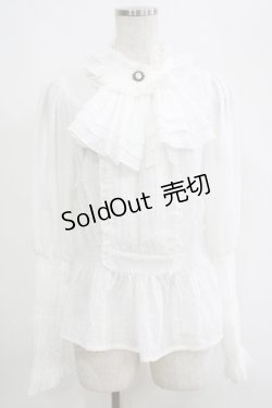 画像1: Forest Wardrobe（海外ロリータブランド） / 薄霧森林ブラウス M オフ H-25-04-16-055-GO-BL-NS-ZH