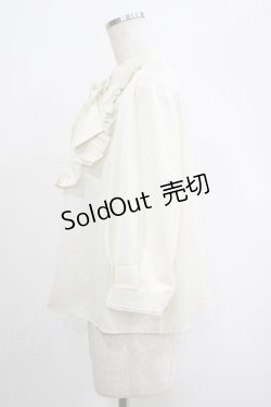 画像2: Forest Wardrobe（海外ロリータブランド） / 永遠のエコー 七分袖ブラウス 2XL アイボリー H-25-04-16-057-GO-BL-NS-ZH