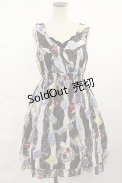 画像1: MILK / ヌーボーgirlドレス  ブラック H-25-04-16-1006-ML-OP-KB-ZH