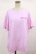 Candy Stripper / PEANUTS COMIC TEE 2 ピンク H-25-04-16-1019-PU-TO-KB-ZH