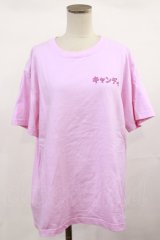 Candy Stripper / PEANUTS COMIC TEE 2 ピンク H-25-04-16-1019-PU-TO-KB-ZH