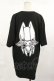 画像2: NieR Clothing / プリントCOTTON CUTSEW  黒 H-25-04-16-1022-PU-TO-KB-ZH (2)