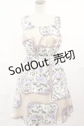 MILK / Dream townワンピース  ベージュベース H-25-04-16-1002-ML-OP-KB-ZH