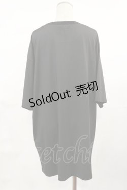 画像2: NieR Clothing / プリントTシャツ F 黒 H-25-04-16-1023-PU-TO-KB-ZH