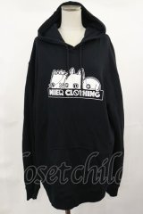 NieR Clothing / プリントプルパーカー  黒 H-25-04-16-1029-PU-TO-KB-ZH