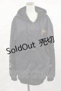 NieR Clothing / 防寒裏起毛パーカー  黒 H-25-04-16-1031-PU-TO-KB-ZT300