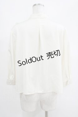 画像3: Forest Wardrobe（海外ロリータブランド） / 永遠のエコー 七分袖ブラウス 2XL アイボリー H-25-04-16-057-GO-BL-NS-ZH