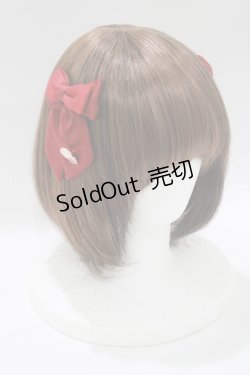 画像3: m petit by misako / サンリオキャラクターズコラボ ハローキティ 2Pクリップ  レッド H-25-04-16-069-LO-AC-NS-ZH