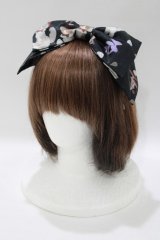 Royal Princess Alice / キノコねこ ねこ助コラボ カチューシャ  ブラック H-25-04-16-070-LO-AC-NS-ZH