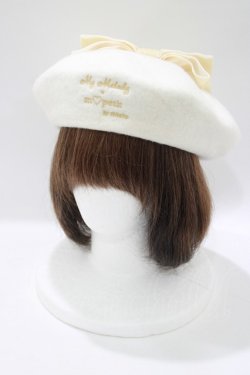 画像1: m petit by misako / サンリオキャラクターズコラボマイメロディベレー  オフ H-25-04-16-075-LO-AC-NS-ZH