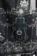画像4: metamorphose / 【プラスサイズ】Grimoire〜星影の魔導書〜あみあげジャンパースカート プラスサイズ ダークネス H-25-04-16-007-ME-OP-NS-ZH (4)
