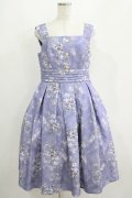 Forest Wardrobe（海外ロリータブランド） / 森林のかご2.0 花柄ワンピース L 小バラ（紫） H-25-04-16-009-GO-OP-NS-ZH