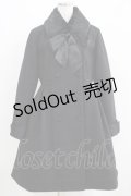 axes femme / Red Label W釦レースバッスルコート M ブラック H-25-04-16-011-AX-CO-NS-ZT-C053