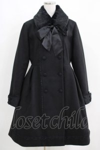 axes femme / Red Label W釦レースバッスルコート M ブラック H-25-04-16-011-AX-CO-NS-ZT-C053