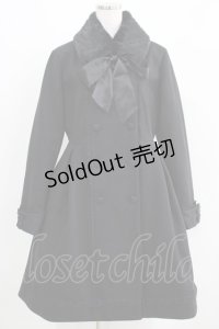 axes femme / Red Label W釦レースバッスルコート M ブラック H-25-04-16-011-AX-CO-NS-ZT-C053