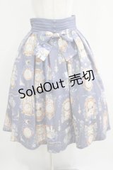 Forest Wardrobe（海外ロリータブランド） / 永遠のエコー スカート+カチューシャ XXL グレーパープル H-25-04-16-014-GO-SK-NS-ZH