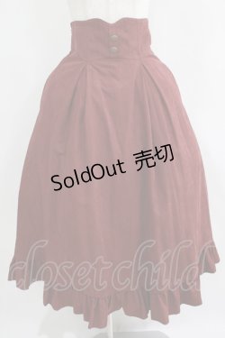画像1: Forest Wardrobe（海外ロリータブランド） / 薄霧森林コルセットスカート L レトロレッド H-25-04-16-020-GO-SK-NS-ZH