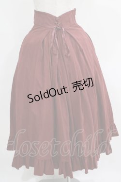 画像3: Forest Wardrobe（海外ロリータブランド） / 薄霧森林コルセットスカート L レトロレッド H-25-04-16-020-GO-SK-NS-ZH