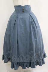 Forest Wardrobe（海外ロリータブランド） / 薄霧森林コルセットスカート L フォッグブルー H-25-04-16-021-GO-SK-NS-ZH