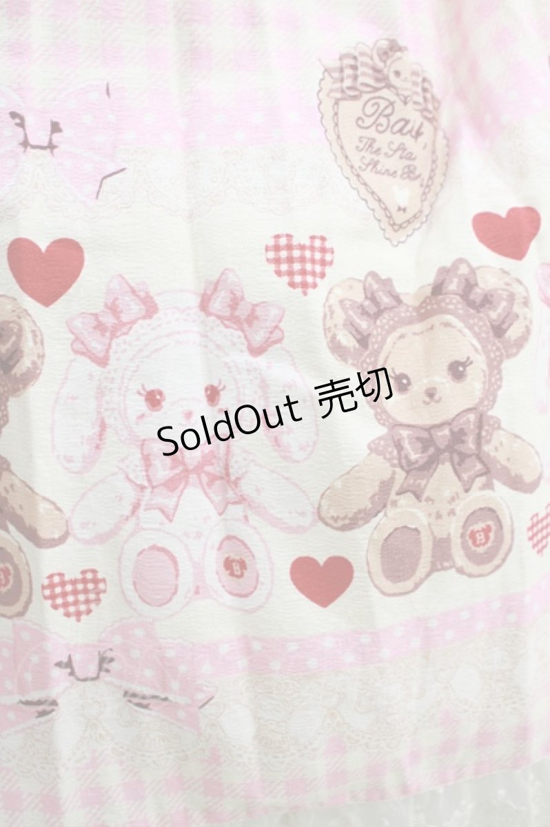 画像4: BABY,THE STARS SHINE BRIGHT / くみゃちゃんのSweet Heart Check柄ジャンパースカートI Free ピンク H-25-04-16-002-BA-OP-NS-ZH (4)