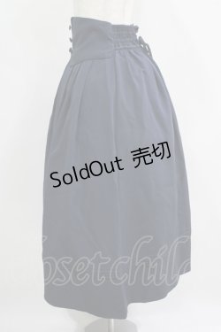 画像2: axes femme / ベルト付風スカート L ネイビー H-25-04-16-022-AX-SK-NS-ZH