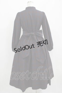 画像3: Maison de FLEUR Petite Robe canone / ニナのお茶会ワンピース S Bordeaux H-25-04-16-024-EL-OP-NS-ZH
