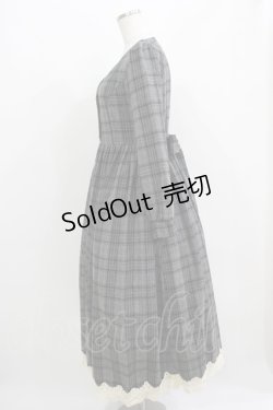 画像2: Favorite / チェックワンピース M~L グレー H-25-04-16-025-LO-OP-NS-ZH