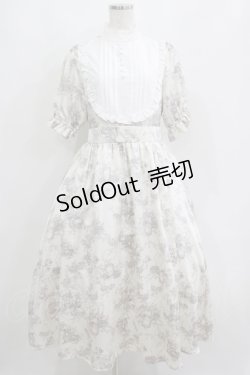 画像1: m petit by misako / AM*トワルドジュイワンピース M オフ H-25-04-16-026-LO-OP-NS-ZH