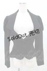 Na+H / パフジャケット  黒 H-25-04-17-030-PU-JA-KB-ZH