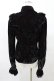 画像2: PUNK RAVE / Nightshade Womens Gothic Velvet Blouse  ボルドー×ブラック H-25-04-17-032-PU-BL-KB-ZH (2)