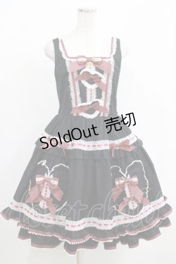 画像1: BABY,THE STARS SHINE BRIGHT / Royal academyジャンパースカート Free ブラック H-25-04-17-1003-BA-OP-NS-ZH
