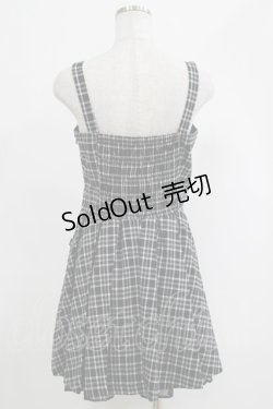 画像3: Ank Rouge / チェックプリーツジャンパースカート M ブラック H-25-04-17-1035-CA-OP-NS-ZH