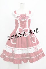 BABY,THE STARS SHINE BRIGHT / Love Love くみゃちゃんジャンパースカート Free エンジ H-25-04-17-1004-BA-OP-NS-ZH