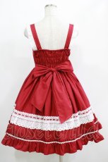 画像3: BABY,THE STARS SHINE BRIGHT / Love Love くみゃちゃんジャンパースカート Free エンジ H-25-04-17-1004-BA-OP-NS-ZH (3)