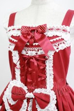 画像4: BABY,THE STARS SHINE BRIGHT / Love Love くみゃちゃんジャンパースカート Free エンジ H-25-04-17-1004-BA-OP-NS-ZH (4)