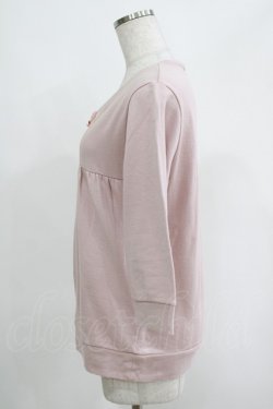 画像2: PINK HOUSE / フラワーモチーフトップス L ピンク H-25-04-17-1052-LO-TO-NS-ZH