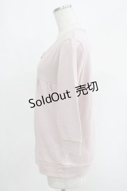 画像2: PINK HOUSE / フラワーモチーフトップス L ピンク H-25-04-17-1052-LO-TO-NS-ZH