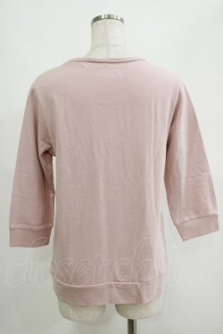 画像3: PINK HOUSE / フラワーモチーフトップス L ピンク H-25-04-17-1052-LO-TO-NS-ZH