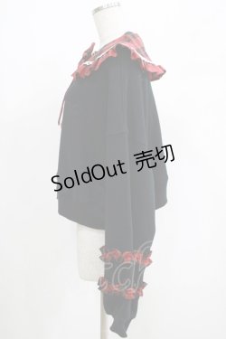 画像2: Angelic Pretty / タータンチェックレッスン付け襟プルオーバー Free ブラック H-25-04-17-1054-AP-TO-NS-ZH