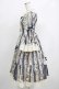 画像2: metamorphose / アンティークブーケ姫袖ワンピース サイズ1 クラシックブルー H-25-04-17-1001-ME-OP-NS-ZH (2)