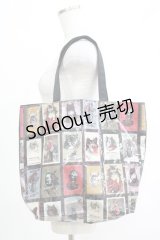 MAM MAXICIMAM / メニーキャットトートバッグ  ブラック H-25-04-17-1060-GO-BG-NS-ZH