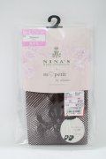 m petit by misako / AMNIタイツロゴ M-L ブラック H-25-04-17-1062-LO-ZA-NS-ZH