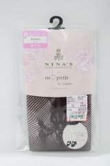 m petit by misako / AMNIタイツロゴ M-L ブラック H-25-04-17-1062-LO-ZA-NS-ZH